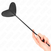 Kink Impact Touch KINK Juodas Heart-Shaped Paddle 33x10 cm - Elegant Impact Tool