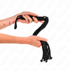 Kink Impact Touch KINK Juodas Rope Whip 56 cm - Durable Braided Model for Precision Play