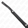 Kink Impact Touch KINK Juodas Wide Tail Impact Whip 48.5 cm - Durable Synthetic Material