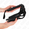 Kink Impact Touch KINK Juodas Wide Tail Impact Whip 48.5 cm - Durable Synthetic Material