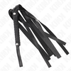 Kink Impact Touch KINK Juodas Wide Tail Impact Whip 48.5 cm - Durable Synthetic Material
