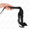 Kink Impact Touch KINK Juodas Wide Tail Impact Whip 48.5 cm - Durable Synthetic Material