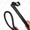 Kink Impact Touch KINK Long Juodas Snake Whip 210 cm - Premium Flexible Leather Model