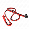 Kink Impact Touch KINK Raudona Long Snake Whip 210 cm - Flexible Faux Leather Impact Model