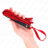 Kink Impact Touch KINK Raudona Suede Mini Whip 30cm - Compact Impact Tool with Soft Finish