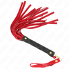 Kink Impact Touch KINK Raudona Suede Mini Whip 30cm - Compact Impact Tool with Soft Finish
