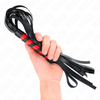 Kink Impact Touch KINK Short Handle Whip 45cm - Classic Juodas, Ergonomic Grip