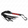 Kink Impact Touch KINK Short Handle Whip 45cm - Classic Juodas, Ergonomic Grip