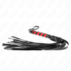 Kink Impact Touch KINK Short Handle Whip 45cm - Classic Juodas, Ergonomic Grip