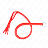 Kink Impact Touch KINK Snake Whip with Raudona Hand Ring 65cm - Durable Leather Priedas