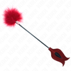 Kink Impact Touch KINK Tickle Feathers Rose-Shaped Paddle 8 cm - Sensory Play Priedas