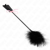 Kink Impact Touch Rožinė KINK Feather Sensory Teaser with Rožinė Ribbon Bow 49cm