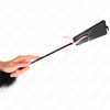 Kink Impact Touch Rožinė KINK Feather Sensory Teaser with Rožinė Ribbon Bow 49cm