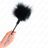 Kink Impact Touch KINK Sensual Feather Tickle Wand with Rhinestone Handle 27 cm