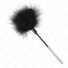 Kink Impact Touch KINK Sensual Feather Tickle Wand with Rhinestone Handle 27 cm