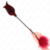 Kink Impact Touch KINK Tickle Feathers Rose-Shaped Paddle 8 cm - Sensory Play Priedas
