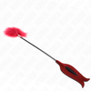 Kink Impact Touch KINK Tickle Feathers Rose-Shaped Paddle 8 cm - Sensory Play Priedas
