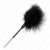 Kink Impact Touch KINK Sensual Feather Tickle Wand with Rhinestone Handle 27 cm