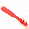 Kink Impact Touch KINK Dual-Sided Raudona &amp; Juodas Paddle 32x6cm - Professional Impact Tool