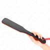 Kink Impact Touch KINK Dual-Sided Raudona &amp; Juodas Paddle 32x6cm - Professional Impact Tool
