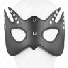 Kink Masked Allure KINK Bat Mask with Rivets 23x15cm - Juodas Faux Leather Adjustable