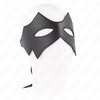 Kink Masked Allure KINK Cat Face Mask Model 1 - Juodas Vegan Leather, 34x12 cm, Adjustable
