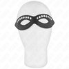 Kink Masked Allure KINK Eye Mask with Mini Rivets Model 1 Juodas 20.5x5.5cm Adjustable Strap