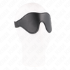 Kink Masked Allure KINK Leatherette Adjustable Bandage Mask with Elastic Belt 21x8cm Juodas