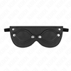 Kink Masked Allure KINK Leatherette Eye Mask with Detachable Covers 22x9cm Adjustable Fit