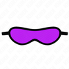 Kink Masked Allure KINK Scale Texture Bandage Violetinė Edge 20x7 cm - Stylish Bondage Priedas