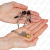 Kink Nipple Grip KINK Chain Nipple Clamps with Bell 30 cm - Adjustable Metal Design