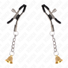 Kink Nipple Grip KINK Gold Bell Adjustable Nipple Accessories 6 cm - Elegant Metal Design