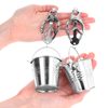 Kink Nipple Grip KINK Japanese Clover Sidabrinis Nipple Clamps with Adjustable Buckets