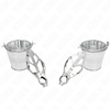 Kink Nipple Grip KINK Japanese Clover Sidabrinis Nipple Clamps with Adjustable Buckets