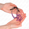 Kink Nipple Grip KINK Nipple Clamp Set with Triple Chain Violetinė Adjustable 20/23/28 cm