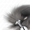 Kink Pleasure Plugs KINK Medium Silicone Plug with 40cm Pilkas &amp; Baltas Synthetic Tail