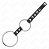 Kink Ring Power KINK Double Metal Ring with Leather Connector 3.8-5 cm - Premium Restraint System