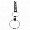 Kink Ring Power KINK Double Metal Ring with Leather Connector 3.8-5 cm - Premium Restraint System