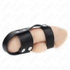 Kink Ring Power KINK Leather Cage Ring Adjustable Divider - High-Quality Juodas Strap System
