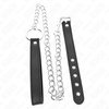 Kink Ring Power KINK Leather Ring with 60cm Metal Chain &amp; Adjustable Leather Strap 21.5x2cm