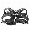 Kink Ring Power KINK Adjustable Strap Ring System - Multiple Strap Anatomic Design, Juodas