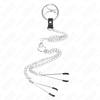 Kink Ring Power KINK Metal Ring System 3.8-5 cm with 26 cm Chain &amp; Adjustable Clamps