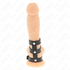 Kink Ring Power KINK Triple Leather Adjustable Ring with Pressure System - Juodas