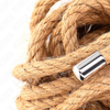 Kink Rope Arts KINK Hemp Rope 5m with Metal-Tipped Ends - Durable Bondage Priedas