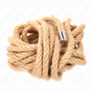 Kink Rope Arts KINK Hemp Rope 5m with Metal-Tipped Ends - Durable Bondage Priedas