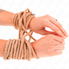 Kink Rope Arts KINK Hemp Rope 5m with Metal-Tipped Ends - Durable Bondage Priedas