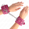 Kink Wrist Restraint KINK 3 D-Ring Adjustable Wrist Restraints Rožinė 17.5-25cm x 6cm