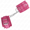 Kink Wrist Restraint KINK 3 D-Ring Adjustable Wrist Restraints Rožinė 17.5-25cm x 6cm