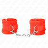 Kink Wrist Restraint KINK Beginner Fur Wrist Restraints Raudona 30x7 cm - Comfort &amp; Style