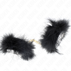 Kink Wrist Restraint KINK Feather Wrist Cuffs with Gold Chain - Elegant Adjustable Restraint
